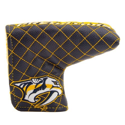 Team Golf - Nashville Predators Quilted Blade Putter Cover - Multicolor-Front_Standard 