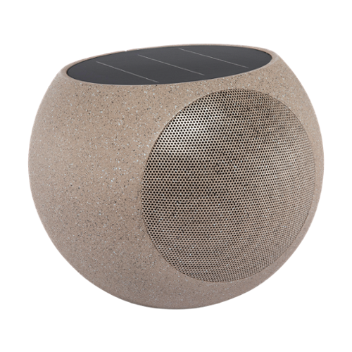 Victrola Zen Outdoor Bluetooth Solar Speaker Stone VOS-1000-STN
