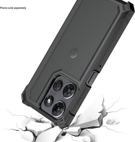 SaharaCase Raider Series GRIP Case for Motorola G Stylus 5G (2025) - Black GLOBAL SHIPPING