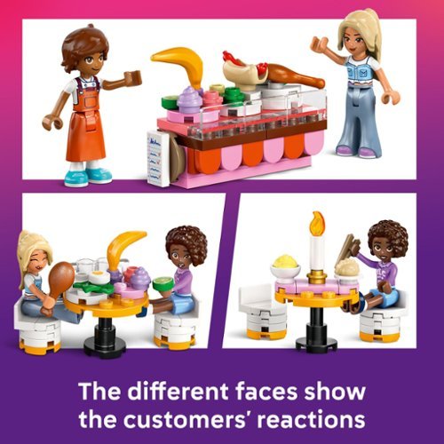 LEGO Friends Restaurant and Cooking School Building Set 42655 WORLDWIDE DELIVERY