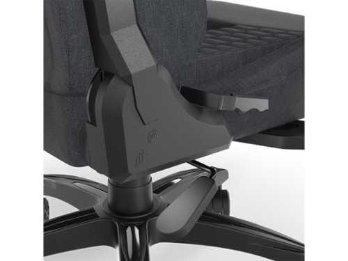 CORSAIR TC100 RELAXED Gaming Chair (Fabric Grey/Black CF-9010052