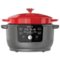Instant Pot - Precision 5-in-1 Electric Dutch Oven - Cast Iron - Red-Angle_Standard