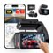 REDTIGER - A4 2" Touch Screen 4K Dash Cam , 64G , 5.8GHz WIFI - Black-Front_Standard