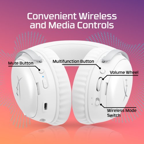 HyperX Cloud III S Wireless Gaming Headset for PC, PS5, PS4, Nintendo Switch, Mac, and Mobile - White SHOP ONLINE