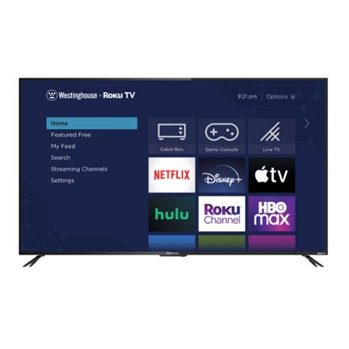 Westinghouse - 75" 4K UHD Smart Roku TV with HDR-Front_Standard 