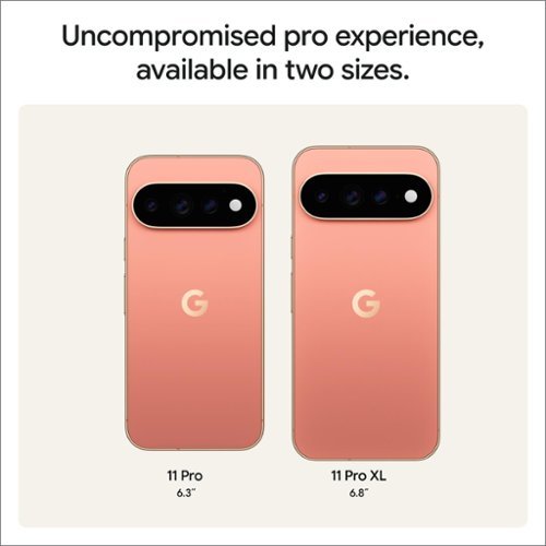 Google Pixel 11 Pro 256GB (Unlocked) - Obsidian BUY ONLINE