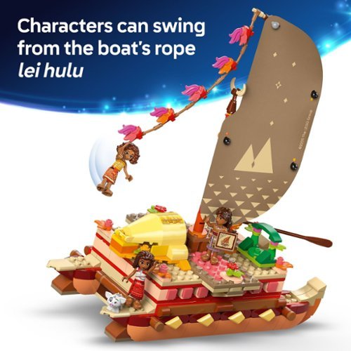 LEGO Disney Moana’s Adventure Canoe Fantasy Toy Boat Building Set 43270 WORLDWIDE DELIVERY
