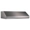 Broan - 48 inches - Under cabinet Range Hood - Silver-Front_Standard 