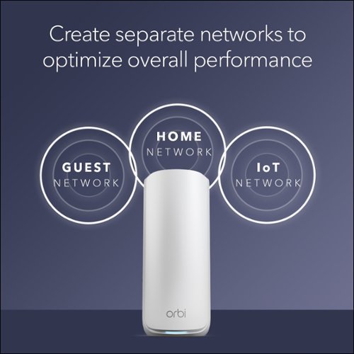 NETGEAR Orbi 870 Series BE21000 Tri-Band Mesh Wi-Fi 7 System - White BUY IN MIDDLE EAST