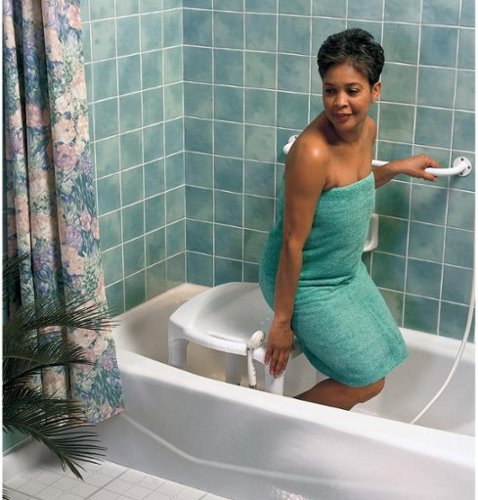 Carex - Universal Bath And Shower Seat without Back - WHITE-Alt_View_Standard_19 