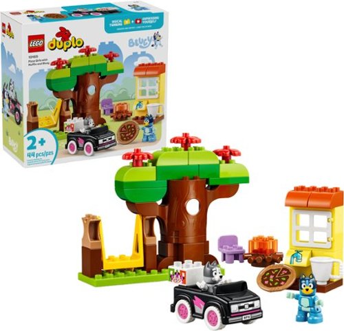 LEGO - DUPLO Bluey Pizza Girls with Muffin and Bluey 10469