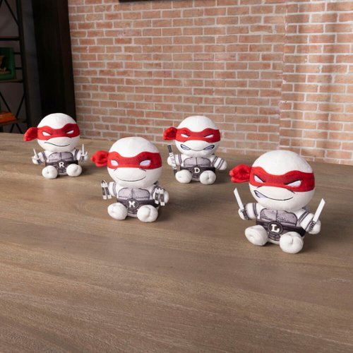 TOMY - Club Mocchi Mocchi - Teenage Mutant Ninja Turtle 40th Anniversary 4 Pack Plush Set