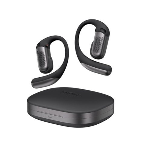 Shokz OpenFit Pro Open-Ear True Wireless Active Noise Reduction Earbuds - Black WORLDWIDE DELIVERY