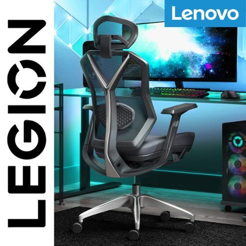 

Lenovo - Legion Mesh Gaming Chair - Space Gray