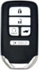 Car Keys Express - Honda Simple Key - 5 Button Smart Key Remote and programming device - Black-Front_Standard