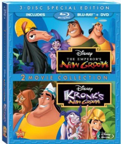  The Emperor's New Groove/Kronk's New Groove [3 Discs] [Blu-ray]