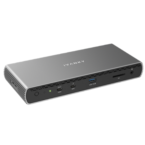 iVANKY - FusionDock Thunderbolt 5 Docking Station Dual 6K@60Hz for MacBooks-Front_Standard 