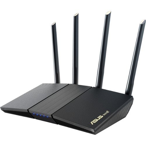 ASUS AX1800 Dual Band Wi-Fi 6 Router - Black GLOBAL SHIPPING
