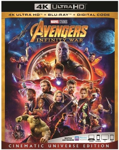  Avengers: Infinity War [Includes Digital Copy] [4K Ultra HD Blu-ray/Blu-ray] [2018]