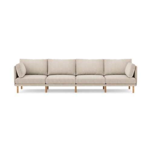 Burrow - Modern Field 4-Seat Sofa - Oatmeal-Front_Standard 