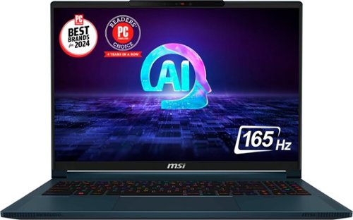 MSI Stealth 16 AI Studio A1V 16 165 Hz Gaming Laptop 1920 x 1200 (Full HD Plus) - Intel Core Ultra 9 185H with 32GB Memory - Star Blue, Blue BUY IN NETHERLANDS