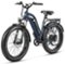 Magicycle - Cruiser Pro 26" Electric Bike 750W/Peak 1500W Motor w/ 100 mi Max Operating Range & 28 mph Max Speed Shimano 7 Speed - Midnight Blue-Front_Standard