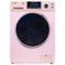 Equator - 1.62 cu ft. VENTLESS/VENTED Convertible All-in-One Combo Washer Dryer | PET Sensor Dry Compact 110V - EZ 4600 - Pink-Front_Standard