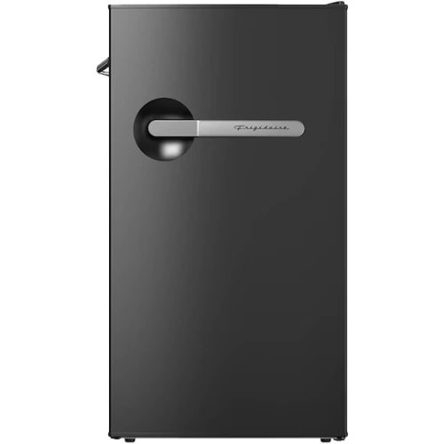 Frigidaire - EFR397BLACK 3.2 Cu. Ft. Retro Compact Refrigerator with Side Bottle Opener - Black-Front_Standard 