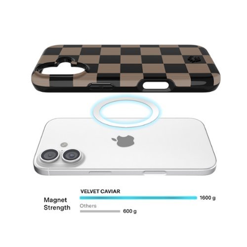 VELVET CAVIAR MagSafe Case for Apple iPhone 17 - Mocha Vibe Checker HOW TO BUY