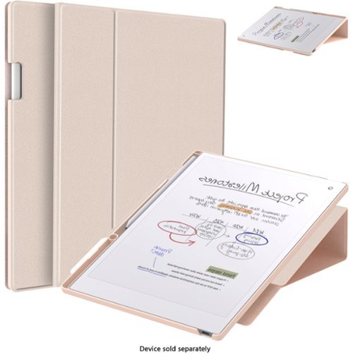 SaharaCase Venture Series Bi-Fold Folio Case for reMarkable Paper Pro - Pastel Pink GLOBAL SHIPPING