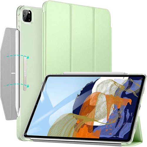 SaharaCase ESR Folio Case for Apple iPad Pro 11 (2nd, 3rd, and 4th Gen 2020-2022) - Lemon Lime SHOP ONLINE