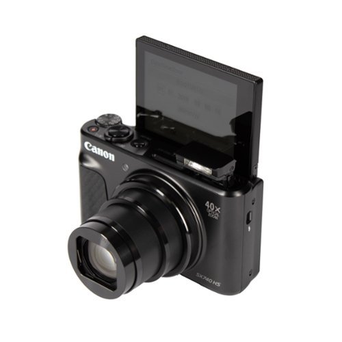 Canon PowerShot SX740 HS Camera (Black) (2955C001) + 64GB Card
