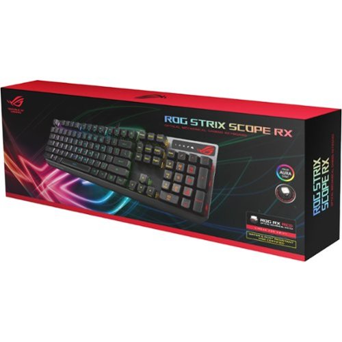 ASUS Strix Scope RX Ergonomic Wired Mechanical Gaming Keyboard - Black BUY ONLINE