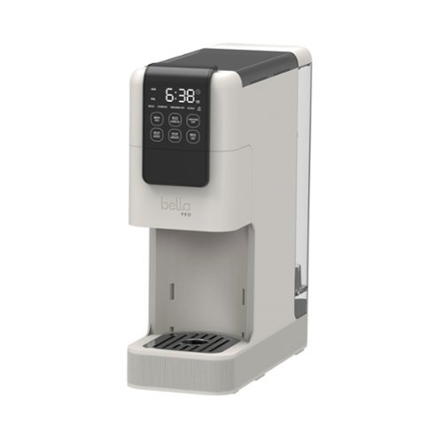 bella PRO - Perfect Grind Programmable Single-Serve Coffee Maker with Integrated Burr Grinder - Oatmilk