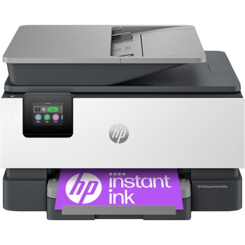 HP - OfficeJet Pro 9125e Wireless All-In-One Inkjet Printer with 3 months of Instant Ink Included with HP+ - White