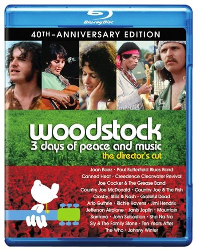 Woodstock [Director's Cut] [40th Anniversary] [Ultimate Collector's Edition] [2 Discs] [Blu-ray] [1970]-Front_Standard 
