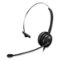 Adesso - XTREAM P1 Xtream P1 Monaural Over the Head Headset with Microphone - Black-Front_Standard