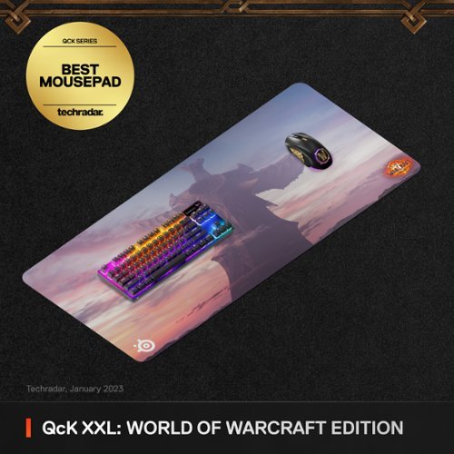 SteelSeries QcK Cloth Gaming Mouse Pad (XXL) - World of Warcraft Edition WHERE TO BUY