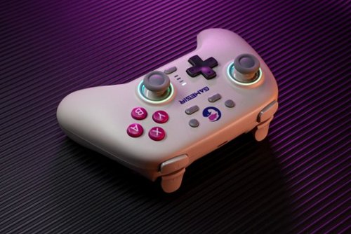 GameSir Nova Wireless HD Rumble Controller for Nintendo Switch, PC, Steam with Hall effect Sticks, Motion Control & RBG Lighting - White BUY IN CANADA