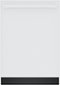 Bosch - 800 Series 24" Top Control Smart Built-In Stainless Steel Tub Dishwasher with 3rd Rack, 42 dBA - White-Front_Standard