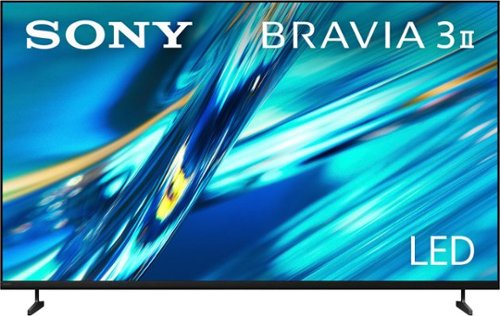 Sony - 55" class BRAVIA 3 II 4K HDR LED Google TV with Gemini (2026)-Front_Standard 