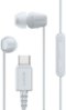 Sony - USB-C Wired In-ear Headphones - White-Front_Standard