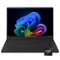 LG - gram Book 16" Copilot+ PC Touchscreen Laptop with AMD Ryzen AI 7 445 -16GB RAM -1TB SSD - Titan Black-Front_Standard