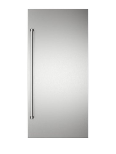 36"W. BTM Door Panel for Viking Veil FDBMIC7360R Right Hinge Ref./Frz. Models - Stainless - Stainless Steel