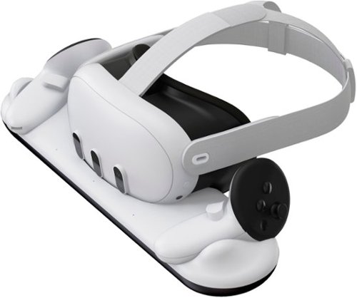 Insignia™ Charge Station for Meta Quest 3 and 3S - White WORLDWIDE DELIVERY