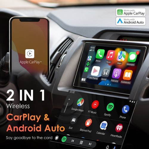 Rexing CPW-22 Wireless CarPlay & Android Auto Adapter for iPhone (iOS 10+) and Android (Android 11+) - Black WORLDWIDE DELIVERY