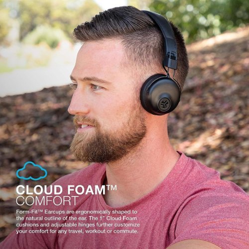 JLab Studio Wireless On-Ear Headphones - Black BUY ONLINE