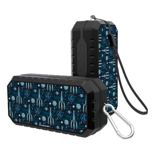 Keyscaper - Marvel Pattern Bluetooth Speaker - Fantastic Four-Front_Standard 