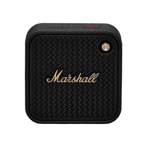 Marshall - Willen II Portable Bluetooth Speaker - Black/Brass