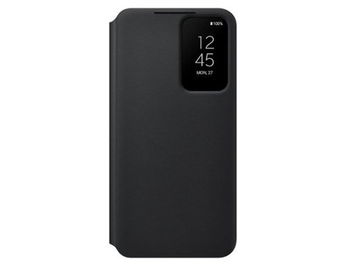 S-View Flip Cover - Samsung Galaxy S22 I Color: - Black-Front_Standard 